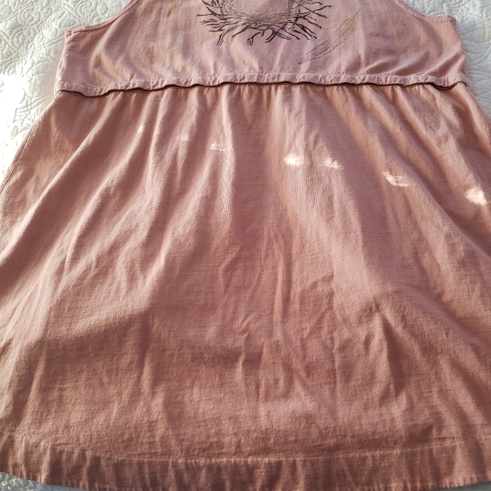 🌷🎀💄Warm spring pink Bluefish snap apart twig wreath/feathers 2 piece vest - Picture 5 of 5